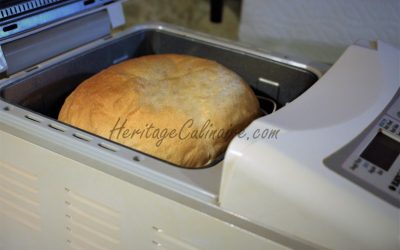 Recette de pain pour machine à pain
